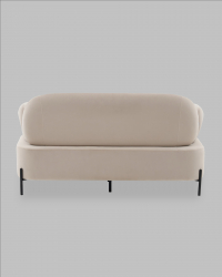 Диван Кэнди 2Д велюр бежевый