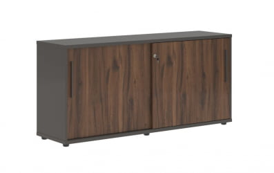 Шкаф с дверьми-купе EDIS ELC 1643 Дуб Денвер темный Мокко Мокко