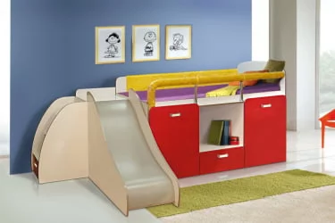 Уголок школьника №5 Дуб молочный/Красный