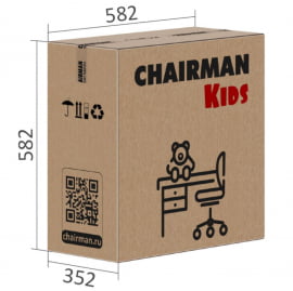 Детское кресло CHAIRMAN KIDS 112 black GAME/TW-01