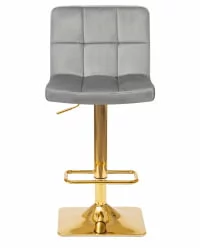 Стул барный DOBRIN GOLDIE Серый велюр MJ9-75