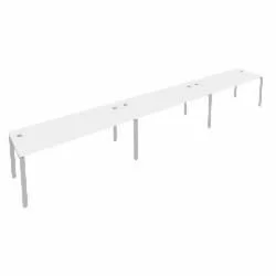 Рабочая станция на 3 раб.места Метал Сйстем Б.СМ-3.5 Белый/Серый / Metal System