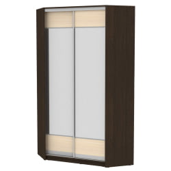 Шкаф-купе Белла(H10)2200х1153х1153(Венге-ДМ-D8D8)