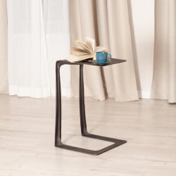 Столик кофейный Сеcрет Де Маисон АНГУЛЕР ( мод. 12454 ) алюминиевый сплав, 40,5кс44,5кс68,5см, античная медь / Secret De Maison ANGULER mod. 40,5x44,5x68,5см,