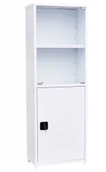 Шкаф медицинский RM-01 (стекло/металл)