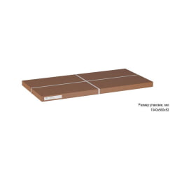 Стол журнальный Инсайд Черный мрамор / Черный