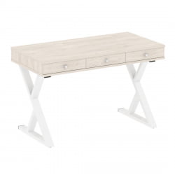 Стол письменный HOME OFFICE VR.SP-1-118.M Денвер Светлый/Белый металл