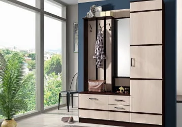 Прихожая в коридор современная Сакура №1 Венге/лоредо