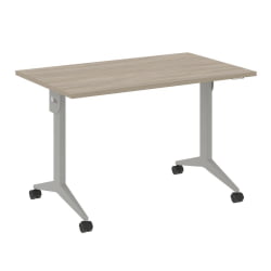 Стол складной мобильный КС-Пулл КС.М-2.7 Дуб Аттик/Серый / X-Pull X.M-2.7