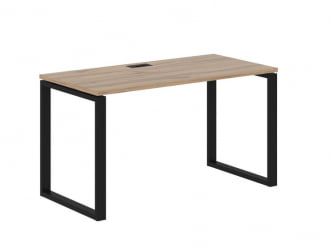 Стол письменный EDIS EQST 1367 Дуб Денвер светлый Черный