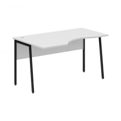 Стол эргономичный левый IMAGO Plus СА-2P(Л) Белый Черный