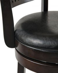 Стул барный DOBRIN TONY BAR (капучино, черный) 2 шт