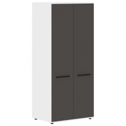 Гардероб EDIS ECWS 85 Мокко Черный Белый