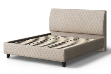 Кровать Хилтон, 2000 кс 1800 мм, бежевый / x