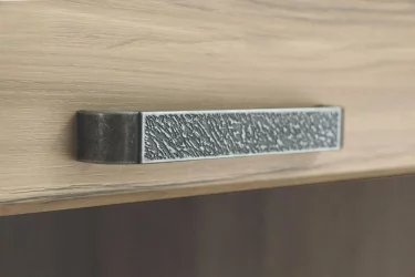 Стол торцевой левый Бруклин 101.65 Дуб Кронберг/Лагода/Антрацит