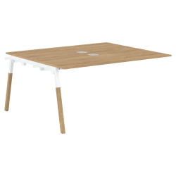 Рабочая станция Forta FIWST 1513 Дуб Гамильтон Белый премиум