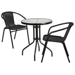 Зона отдыха Асоль LRC03/LRT02-D60 Black (2+1)