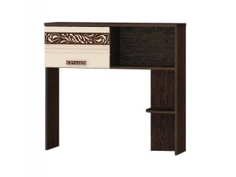 Надстройка для стола Катрин 92.27 Дуб венге Белый песок Браун вуд