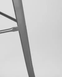 Стул барный Tolix Серебристый