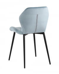 Стул Эдвин велюр пыльно-голубой 4 шт