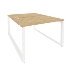 Рабочая станция на О-образном м/к ONIX O.MO-D.RS-2.2.8 Тиквуд Светлый/Белый