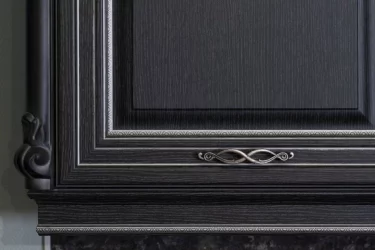 Шкаф кухонный 800 горизонтальный с 2 дверями Италия ЛД 275.766.000 Черный Дуб темный