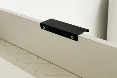 Обувница Краш LMN-13 черный муар/белое дерево