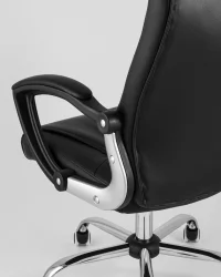 Кресло руководителя ТопЧаирс Товер Черный / TopChairs Tower