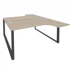 Рабочая станция на О-образном м/к ОНИКС О.МО-Д.СА-4 Дуб Аттик/Антрацит / ONIX O.MO-D.SA-4