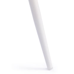 Стул BREEZE (mod. 4724) вельвет/металл, 44 х 53 х 87 см, Coral (коралловый) HLR44 / белый