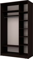 Черный шкаф-купе Хит-23-12-11 Аруба Венге