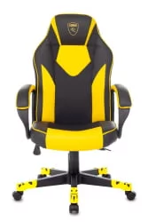 Геймерское кресло Zombie GAME 17 Черный-желтый