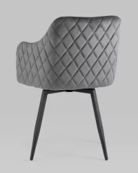 Стул Ника вращающийся велюр Серый