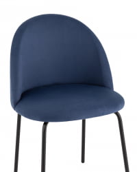 Стул Коди велюр Синий