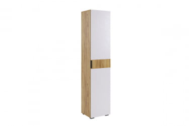 Гостиная ГК02Бери дуб крафт золотой/белое дерево