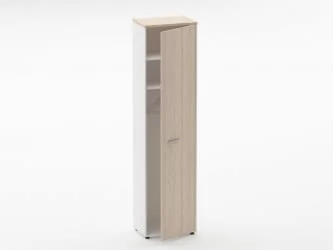 Шкаф для одежды 5 узкий Deka 10.23.302Пр Туя/Белый