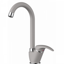 Смеситель Omoikiri Umi-Gr Латунь/Leningrad Grey