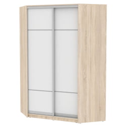 Шкаф-купе ЙА-230х1400-718-3(ДСС-Белый-Д4Д4) / YA-230х1400-718-3(ДСС-Белый-D4D4)