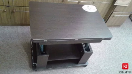 Журнальный стол-трансформер Агат 23 дуб венге