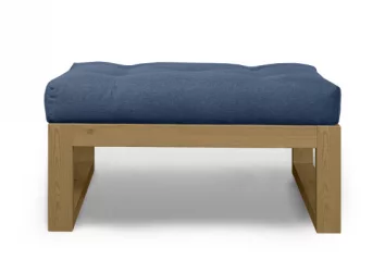 Пуфик Demoku СТ небесно-голубой_холодный серый