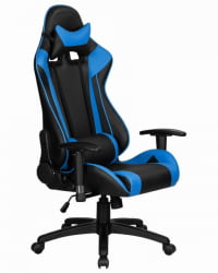 Кресло игровое ДОБРИН БРИАН (черно-синее) / DOBRIN BRIAN