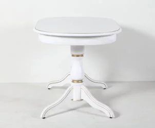 Стол обеденный раскладной Лира (1,2м) тон 1 с золотой патиной