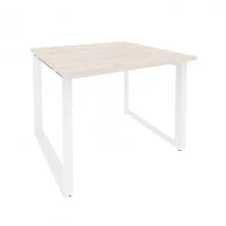 Стол переговорный (1 столешница) ONIX O.MO-PRG-1.1 Денвер Светлый/Белый