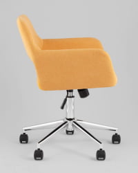 Стул офисный ROSS рогожка желтый