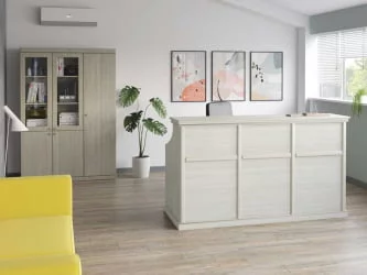 Стойка ресепшн BERN BRN8690303 Светлый дуб