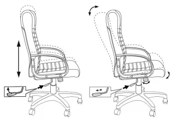 Кресло руководителя Бюрократ KB-10LITE/BLACK