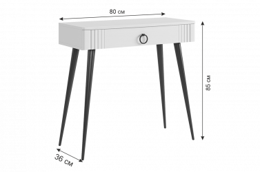 Туалетный стол Ева TS-02