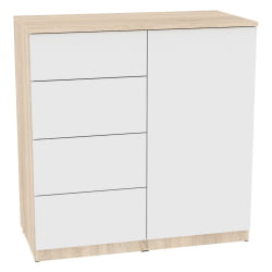 Комод Калисто(K20)923х902х468PUSHtoOPEN(ДСС-Белый)