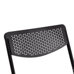 Стул со спинкой FOLDER (mod. 3016) каркас: металл, сиденье/спинка: пластик, 48,5 х 48 х 82,5 см, black (черный)