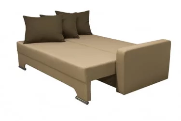 Диван Kiwi с подлокотниками (3 категория) Нео латтэ/Нео Шоколад